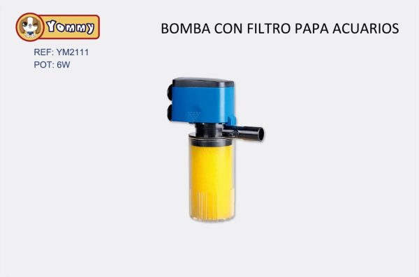Filtro de agua 6W 880L/H - Accesorios para mascotas