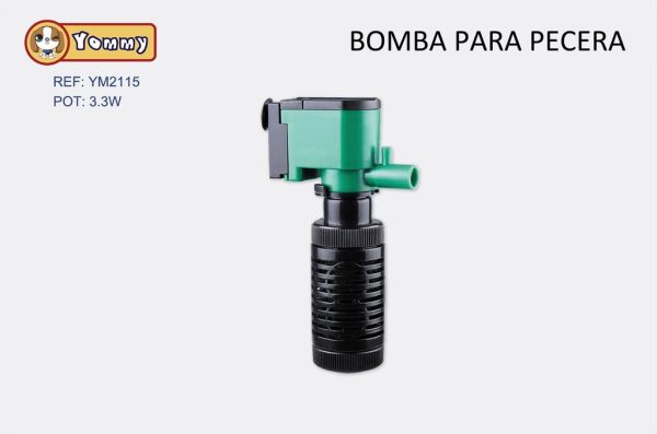 Filtro incorporado 3.3W 400L/H - Accesorios para acuarios