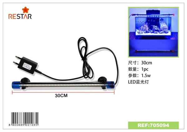 Lámpara LED para acuario 30CM - Productos de acuarios