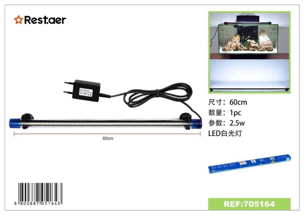 Lámpara LED para acuario 60 cm - Accesorios electrónicos para acuarios