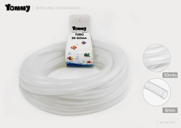 Manguera transparente 8mm*30m - Accesorios de acuario