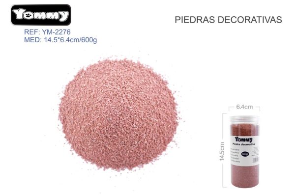 Piedra roja decorativa para acuario 600g para decoración de peceras