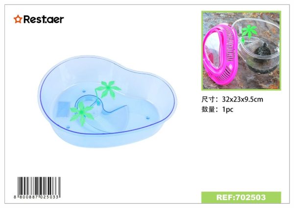 Recipiente para tortuga 32*23*9.5 cm - Accesorios para acuarios