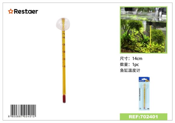 Termómetro 14cm - Accesorios para acuarios