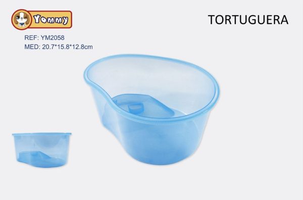 Tortuguera grande 20.7x15.8x12.8 cm - Acuarios y terrarios