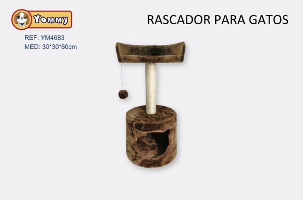Rascador para gato 30x30x60 cm - Accesorios para mascotas