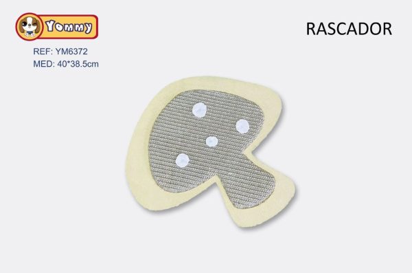 Rascador para gato en forma de hongo 40x38.5 cm - Juguetes para gatos - Imagen 2