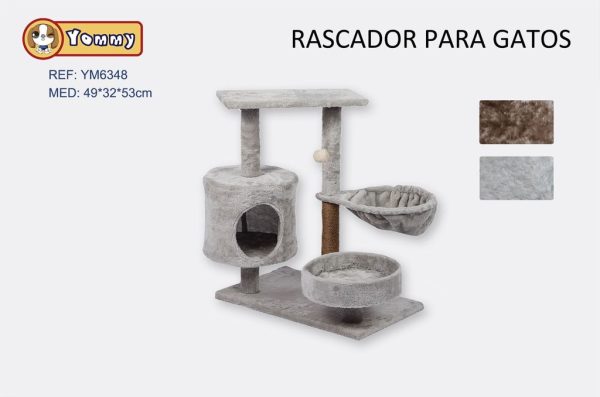 Rascador para mascotas 49x32x53 cm - Accesorios para gatos