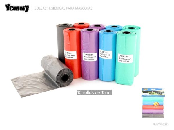 Bolsa de excrementos 10x15cm - Accesorios para mascotas
