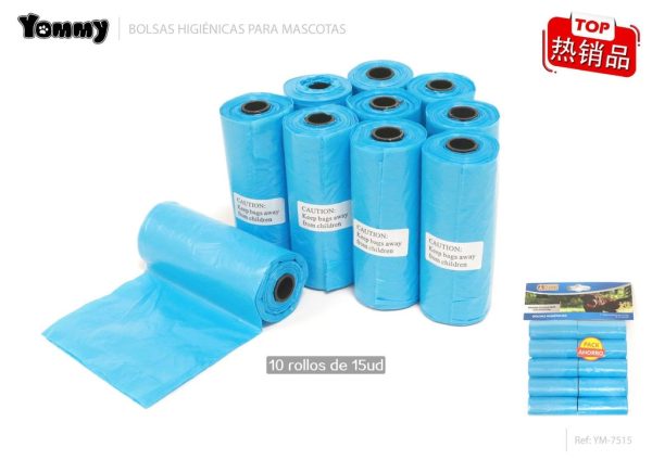 Bolsitas higiénicas para mascota 10x15cm - Accesorios para mascotas