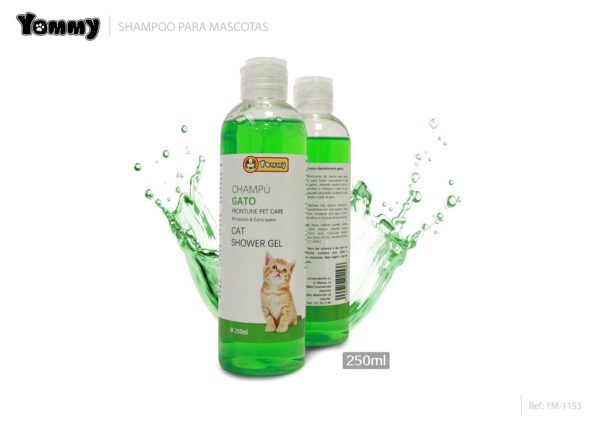 Champú para gatos 250ml - Productos de limpieza para mascotas