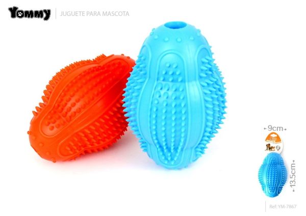 Juguete goma para mascotas 13.5x9cm - Accesorios para mascotas