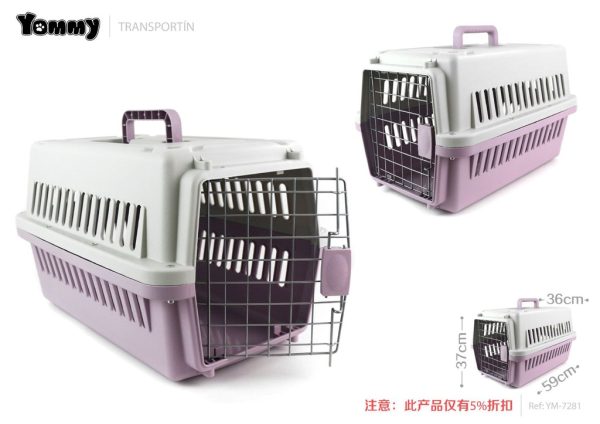 Transportín para mascotas 59*37*36 cm - Accesorios para mascotas - Imagen 3
