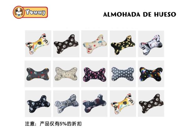 Almohada de hueso 12 unidades - Juguete para mascotas