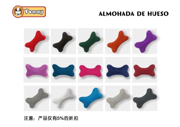 Almohada de hueso 12 unidades - Juguete para mascotas - Imagen 2