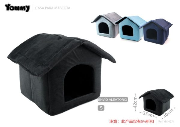 Casa para mascotas S 42*40*37 cm - Accesorios para mascotas