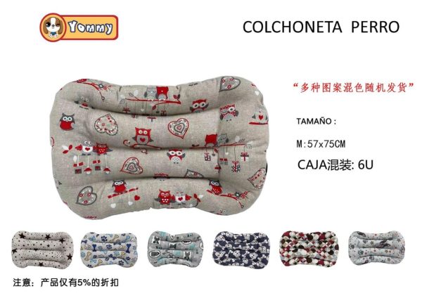 Colchoneta para perros 80x60cm 6 unidades para mascotas