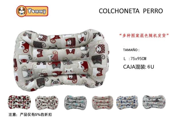 Colchoneta para perros de hueso 100*80 cm - Productos básicos para mascotas