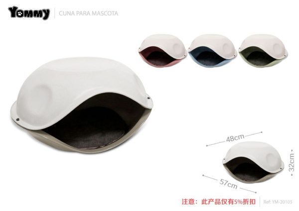 Cuna para gato 57x48x32 cm - Accesorios para mascotas