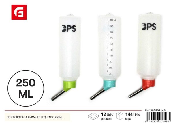Bebedero para animales pequeños 250 ml - Accesorios para mascotas
