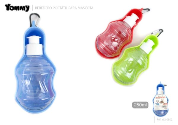 Bebedero portátil para mascotas 250ml - Productos para mascotas