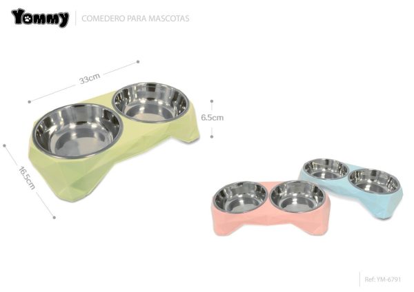 Comedero para mascotas 33*16.5*6.5cm - Productos para mascotas