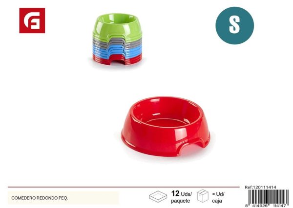 Comedero redondo pequeño - Accesorios para mascotas