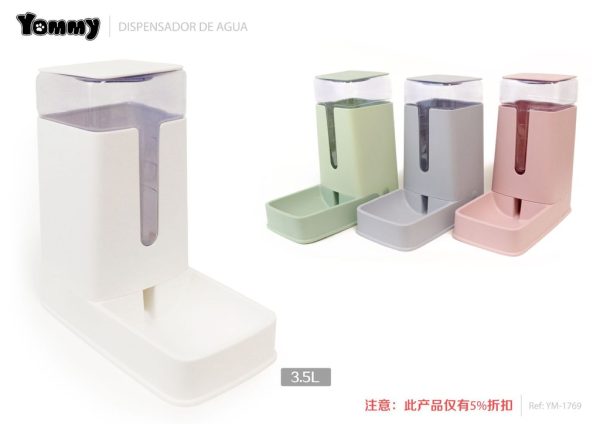 Dispensador de agua 3.5L - Accesorios de alimentación para mascotas