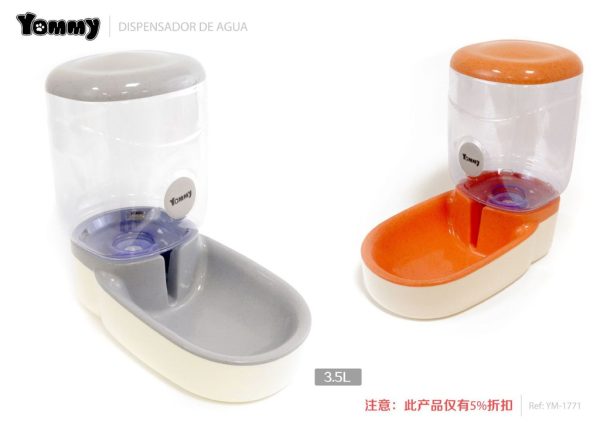 Dispensador de agua 3.5L - Accesorios de alimentación para mascotas - Imagen 2