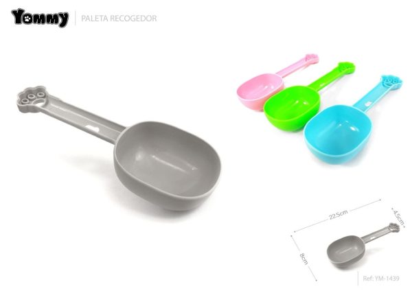 Pala para comida de mascotas (22.5 x 8 x 4.5 cm) - Accesorios para mascotas