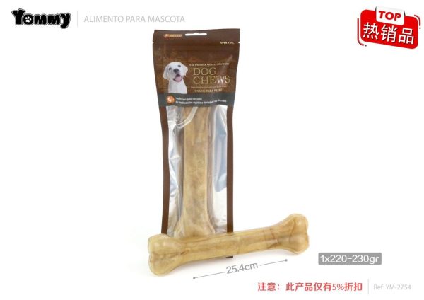 Alimento en forma de hueso para perros 25.40 cm - 220-230 g - Snacks para perros