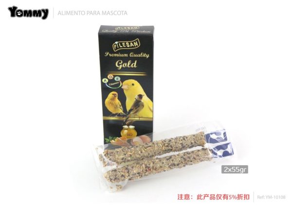 Alimentos barritas canarios miel 55g*2 - Alimentos para aves