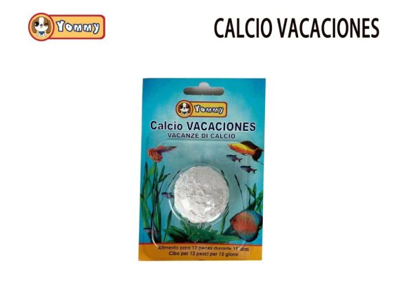 Alimentos de calcio para peces 15g - Comida para acuarios