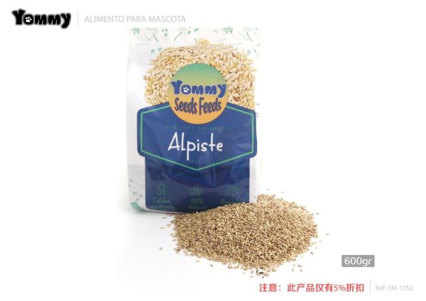 Alimentos para aves alpiste 1L - Alimentos para mascotas