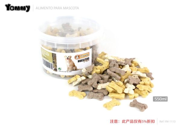 Atributos de galletas para perros 550 ml - Snacks para mascotas