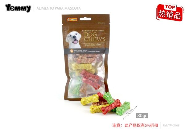 Hueso comestible para perro 5cm*2cm*1cm, snacks para mascotas