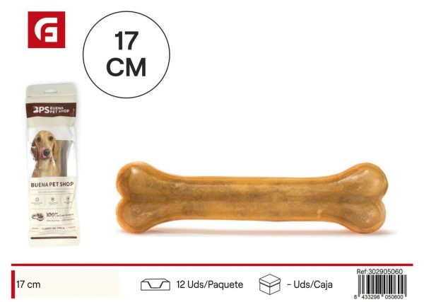 Hueso prensado 22cm - Suministros para mascotas