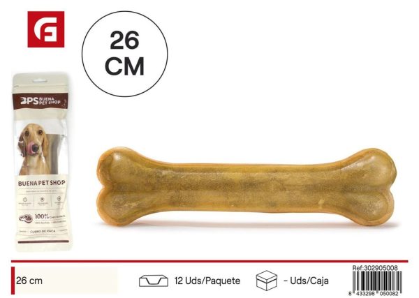 Hueso prensado de 26 cm - Snacks para perros