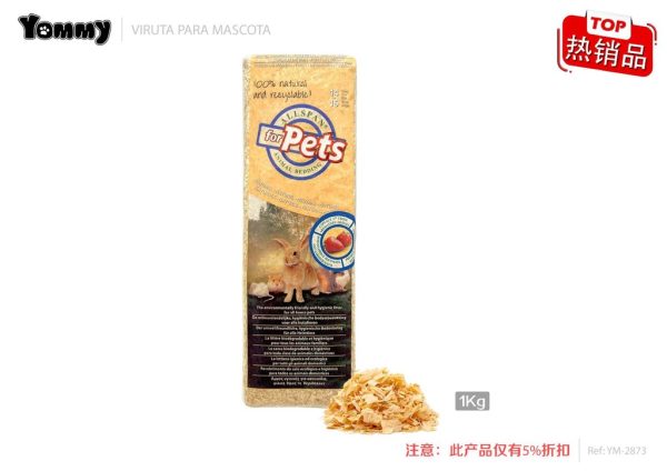 Viruta de fresa 1kg - Alimento para pequeños animales