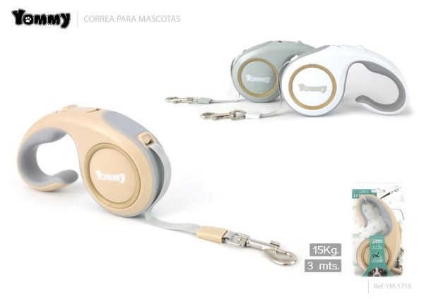 Correa extensible de 3m - Accesorios de paseo para mascotas