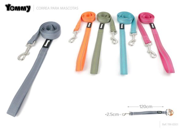 Correa reflectante 2.5*120 cm - Accesorios para mascotas