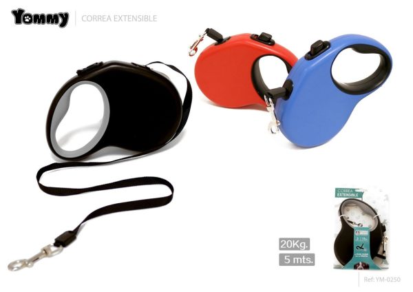 Correra extensible para mascotas 5m - Accesorios para mascotas