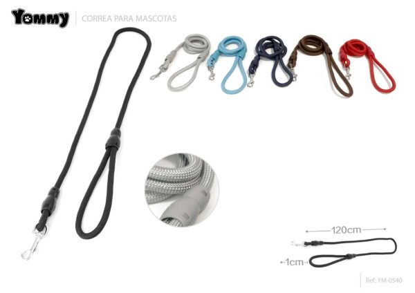 Corrrea de nylon 1.0 x 120 cm - Accesorios para mascotas