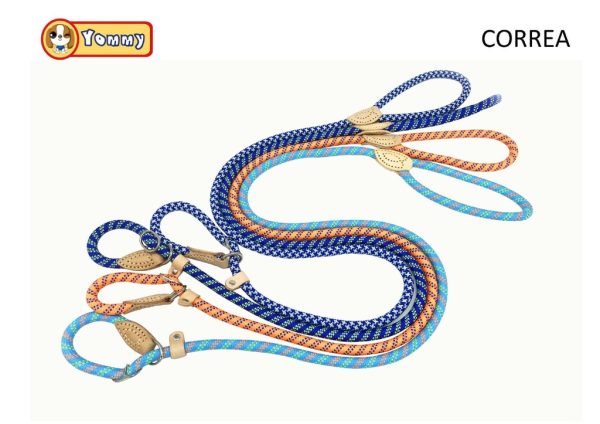 Corrrea de perro trenzada 0.8x145cm - Accesorios para mascotas
