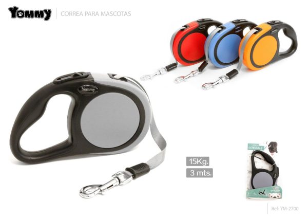 Cuerda extensible 3 m - Artículos para mascotas