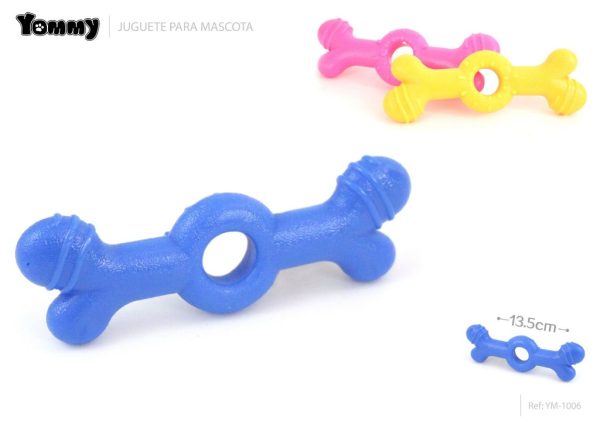 Juguete TPR hueso 13.5cm - Juguetes para mascotas
