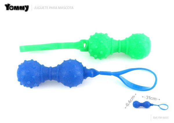 Juguete TPR interactivo 31*6.4 cm - Juguetes para mascotas