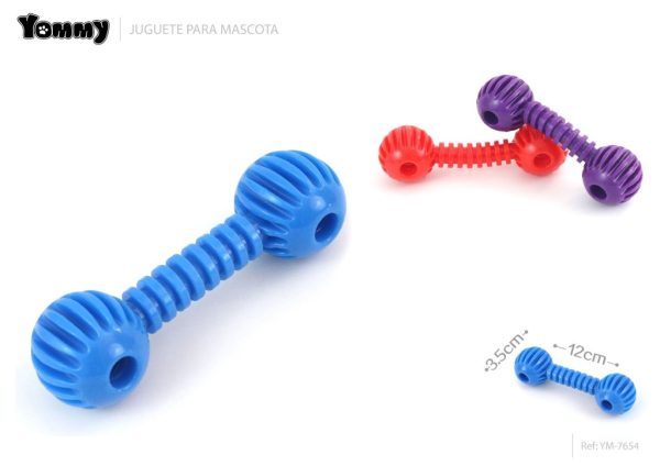 Juguete TPR para mascotas 12x3.5 cm - Juguetes para mascotas