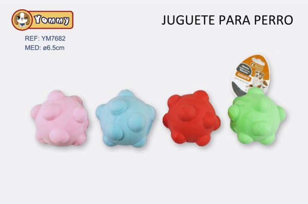 Juguete TPR para mascotas 6.5 cm - Juguetes para hacer ejercicio