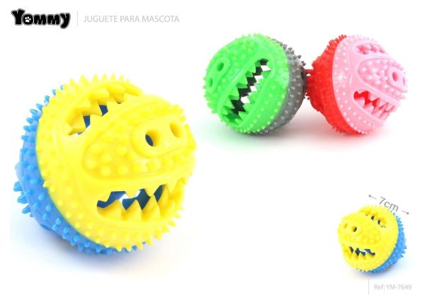 Juguete TPR para mascotas 7*7cm - Juguetes de caucho